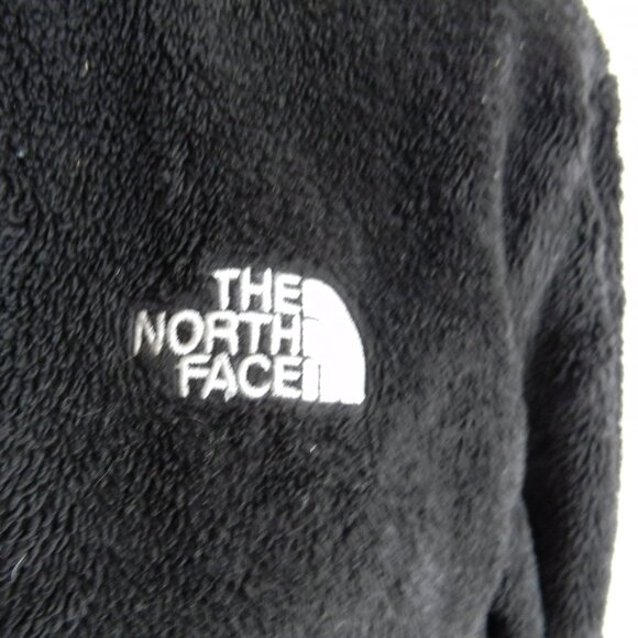 THE NORTH FACE WM'S BLACK FLEECE ZIP FRONT JACKET COZY SOFT SZ L LARGE - Picture 2 of 7
